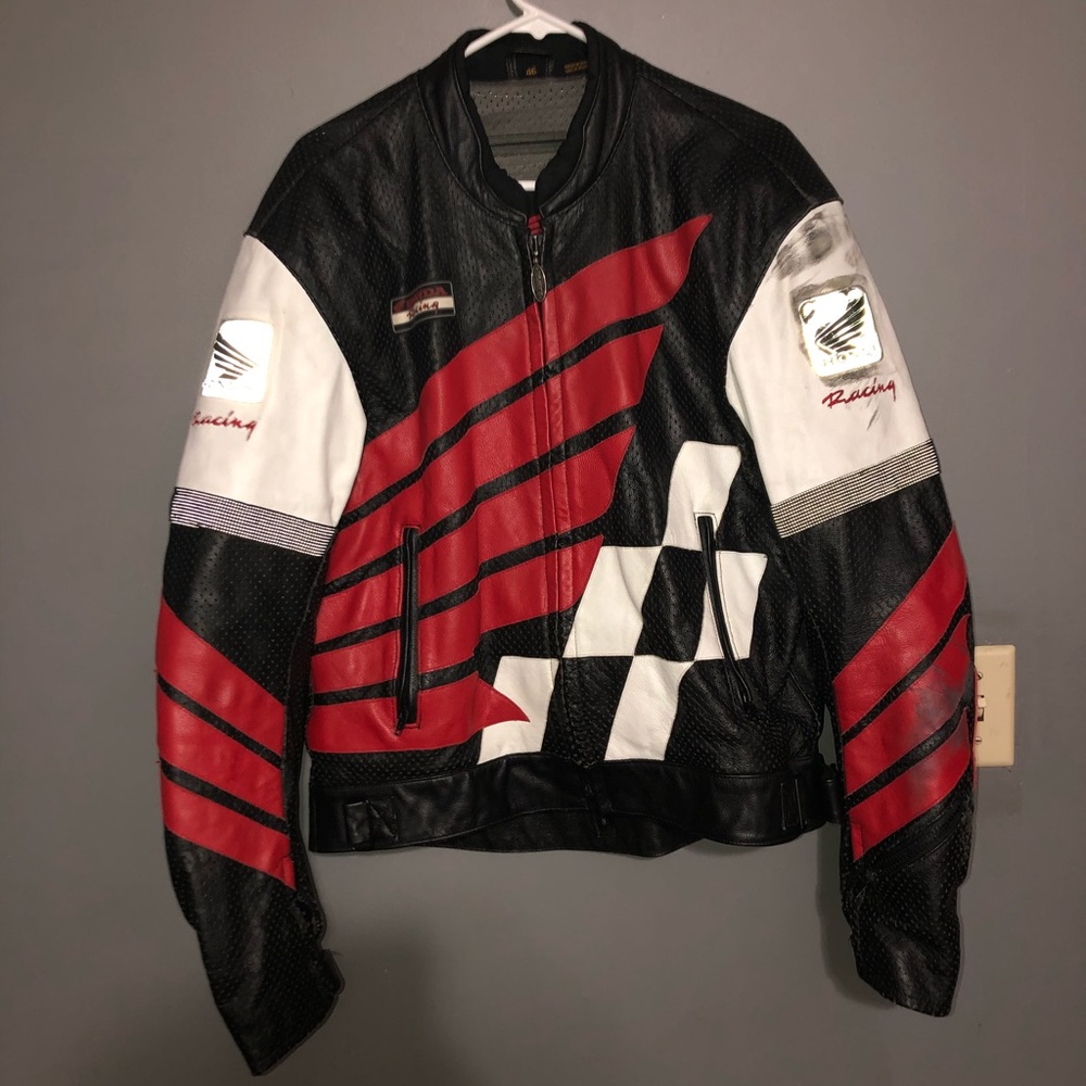 HONDA Sz 46 LEATHER MOTORCYCLE Jacket